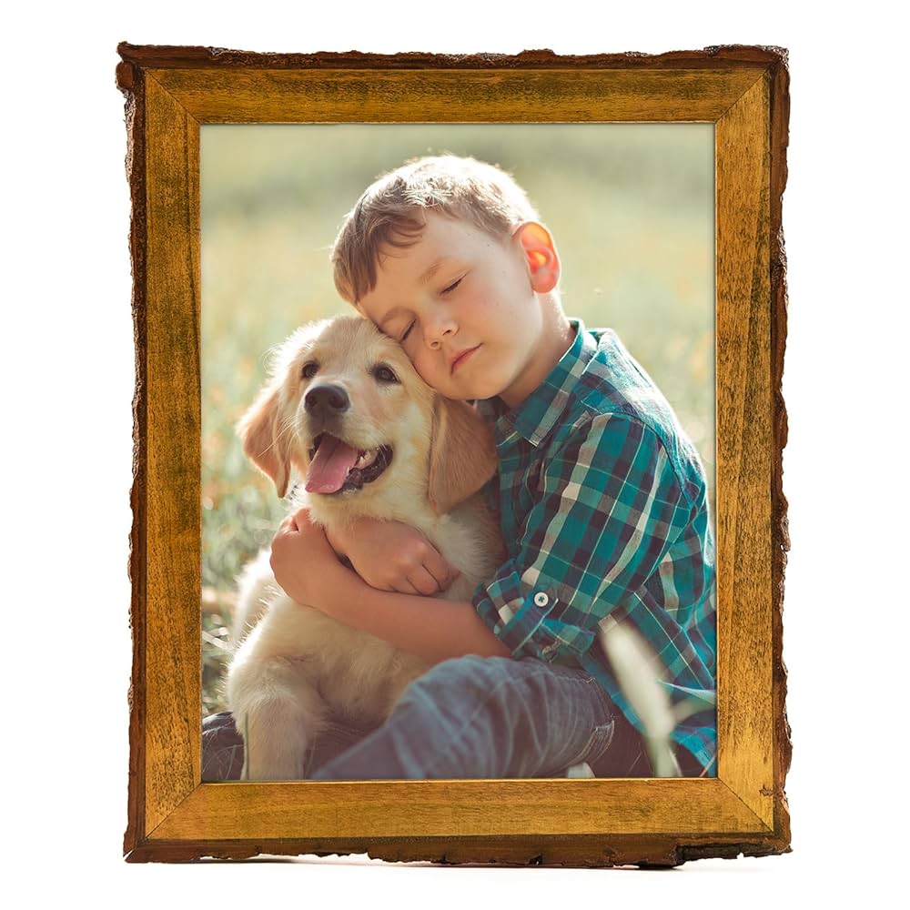 Amazon.com - Golden State Art, 8x10 Picture Frame Rustic
